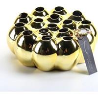 Villa Pottery Gouden Vaas Aruba - Gouden Vaas 20x20x8