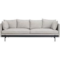 Rowico Shelton 3-zitsbank - B218 X D91 X H70 Cm - Grijs