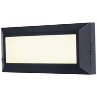 Lutec HELENA 5191605012 LED-buitenlamp (wand) Energielabel: F (A - G) 11 W Warmwit Zwart
