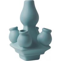 Heinen Delfts Blauw | Tulpenvaas| deel 1 | Stapelgekte | Lichtblauw | top