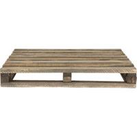 Clayre & Eef Plantentafeltje 40*32*5 cm Bruin Hout Rechthoek Planthouder