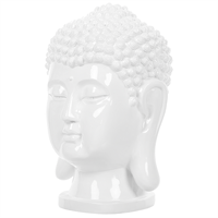 BELIANI Decofiguur wit BUDDHA