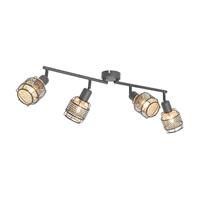 QAZQA Spot noud - Zwart - Design - L 84.5cm