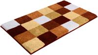 Grund Exklusiv Badematte Mosaik, Höhe 20 mm, rutschhemmend beschichtet, fußbodenheizungsgeeignet