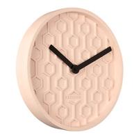 Karlsson Honeycomb Wandklok - Roze