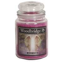 Spiru Woodbridge Geurkaars in Glas 'Angel Wings' - 565 gram