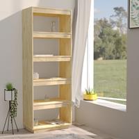 vidaXL Boekenkast / kamerscherm 60x35x167 cm massief grenenhout