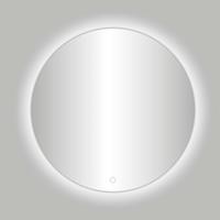 Best design Ingiro ronde spiegel met LED 120 chroom