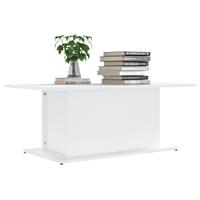 vidaXL Salontafel 102x55,5x40 cm spaanplaat wit