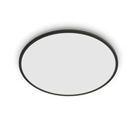 Philips Superslim LED IP54 Ø 25cm 4.000K zwart