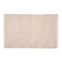 Wenko Badematte Mona Creme, Badvorleger 50 x 80 cm, Creme