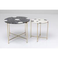 Kare Design Bijzettafel Amba (Set van 2)