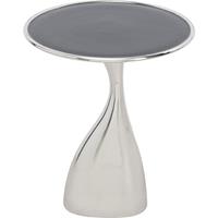 Kare Design Bijzettafel Spacey SilverØ36cm