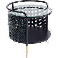 Kare Design Kare Bijzettafel Fence Ø45cm
