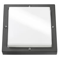 SG Lighting LED Bassi E27 grafiet vierkant 623180 buitenlamp