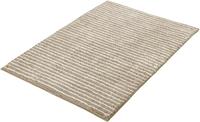 Kleine Wolke Badematte »Amalia« , Höhe 12 mm, rutschhemmend beschichtet, fußbodenheizungsgeeignet, Badteppich, gestreift, leichter Hoch-Tief Effekt, reine Baumwolle, waschbar