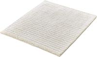 Kleine Wolke Badematte »Amalia« , Höhe 12 mm, rutschhemmend beschichtet, fußbodenheizungsgeeignet, Badteppich, gestreift, leichter Hoch-Tief Effekt, reine Baumwolle, waschbar
