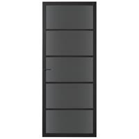 CanDo Industrial binnendeur Stratford rookglas stomp 78x211,5 cm