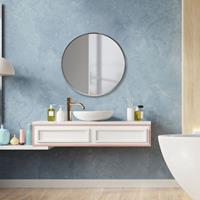 [EN.CASA] Wandspiegel Modugno 60cm Silber - 
