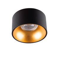 Kanlux 27575 Riti Inbouwlamp GU10, Par 16 Goud (mat), Zwart (mat)