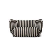 Ferm LIVING Rico Wolblend 2-zitsbank - Zand / Zwart