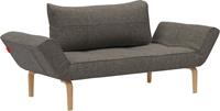 Innovation Living ™ Schlafsofa Zeal, im Scandinavian Design, Bow Beine, inklusive Rückenkissen
