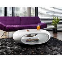 artistiqliving Artistiq Salontafel Rhoda 100 x 70cm - hoogglans wit