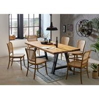 SIT MÖBEL TABLES & CO Tisch 220x100 cm, recyceltes Teak mit A-Gestell
