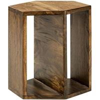 Womo-design Salontafel 30x30x35 cm natuurlijk massief mangohout WOMO design