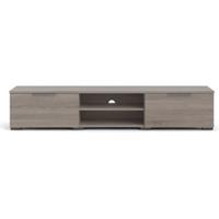 Hioshop Malika TV-meubel 2 laden en 1 plank truffeldecor.