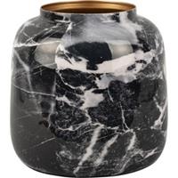 Present Time Vase Marble Look sphere small