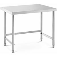 Werktafel - 100 x 70 cm - 92 kg capaciteit - Royal Catering