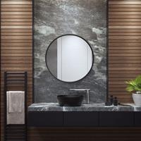 [EN.CASA] Wandspiegel Modugno 40cm Schwarz - 