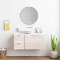 [EN.CASA] Wandspiegel Modugno 60cm Weiß - 
