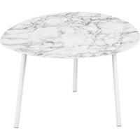 Leitmotiv Side table Ovoid marble large