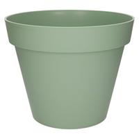 Shoppartners Bloempot Toscane Kunststof Groen D30 X H26 Cm - Plantenpotten