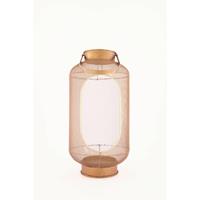 Dijk Natural Collections Metalen Lantaarn-goud-19.5x37.5cm