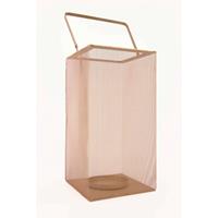 Dijk Natural Collections Metalen Lantaarn-goud-20x20x39cm