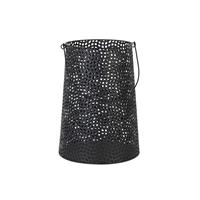 Dijk Natural Collections Metalen Lantaarn-zwart-29x38cm
