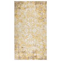 VidaXL Buitenkleed Platgeweven 115x170 Cm Geel