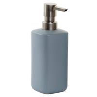 Shoppartners Zeeppompje/zeepdispenser Lichtgrijs Polystone 300 Ml - Zeeppompjes