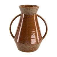 Dijk Natural Collections Vaas Keramiek-bruin-19.5x15.5x24cm