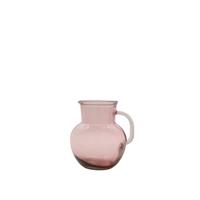 Dijk Natural Collections Vaas Gerecycled Glas-roze-ø20x20cm