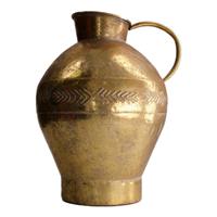 Dijk Natural Collections Vaas Metaal-goud-26.6x23.5x32.5cm