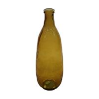 Dijk Natural Collections Vaas Gerecycled Glas-bruin-ø25x75cm