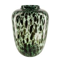 Dijk Natural Collections Vaas Glas-groen-ø34x50cm