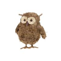 Dijk Natural Collections Decoratief Salim Beeld Uil-naturel-32x40cm