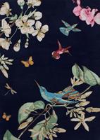 Wedgwood - Wedgewood Hummingbird Navy 037818 - 200x280 cm Vloerkleed