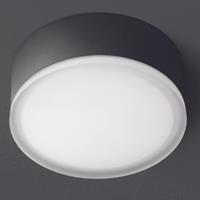 LCD LED plafondlamp 1421 voor buiten grafiet Ø 20,5 cm