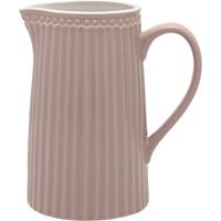 GreenGate Schenkkan / Waterkan Alice Hazelnut bruin (1 Liter) H 17.6cm